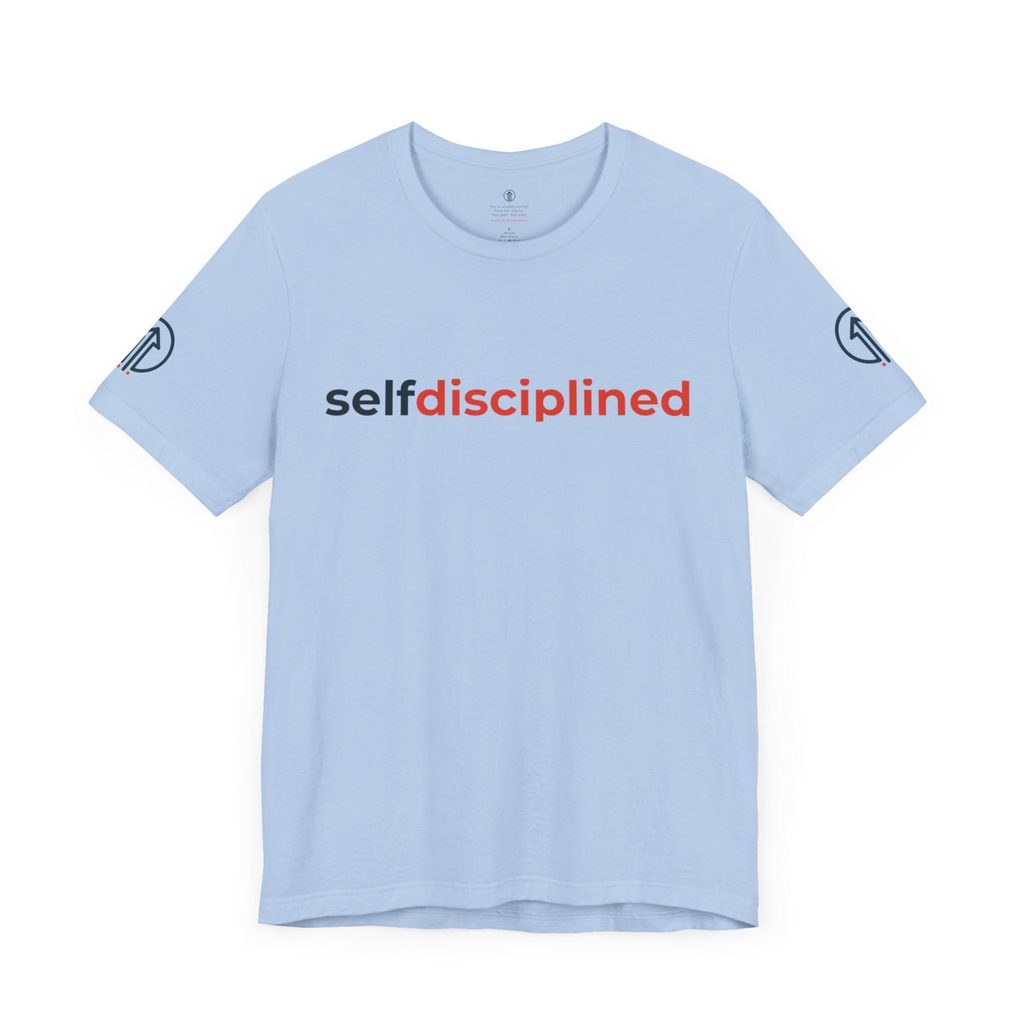 Official Self Disciplined Logo Tee – Wear the Mindset | Unisex Fit