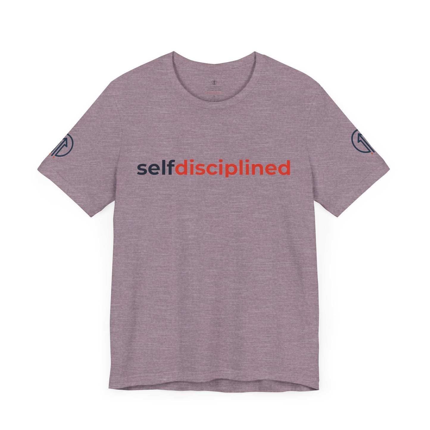 Official Self Disciplined Logo Tee – Wear the Mindset | Unisex Fit