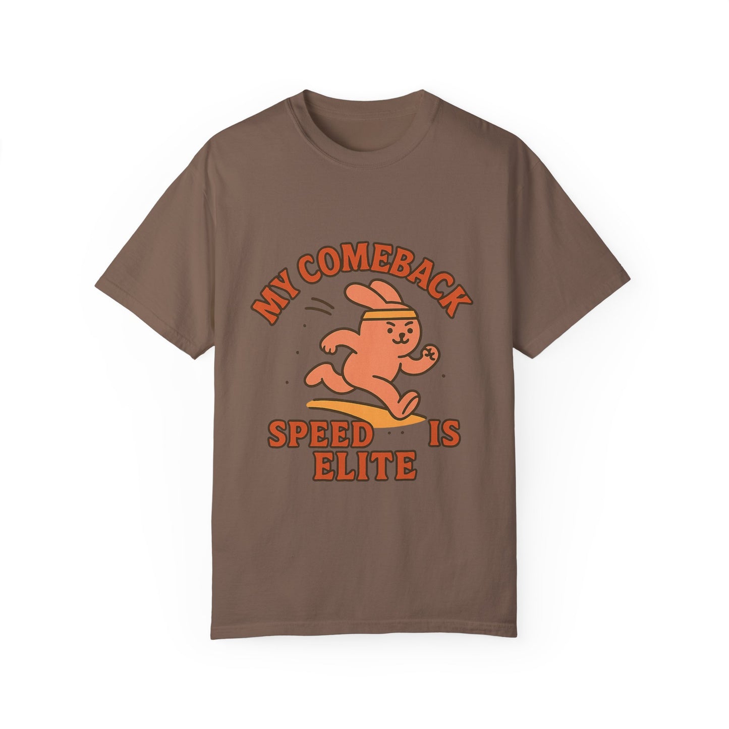 Retro Motivational T-Shirt - 'My Comeback Speed is Elite'