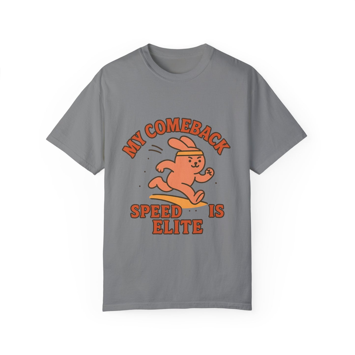 Retro Motivational T-Shirt - 'My Comeback Speed is Elite'