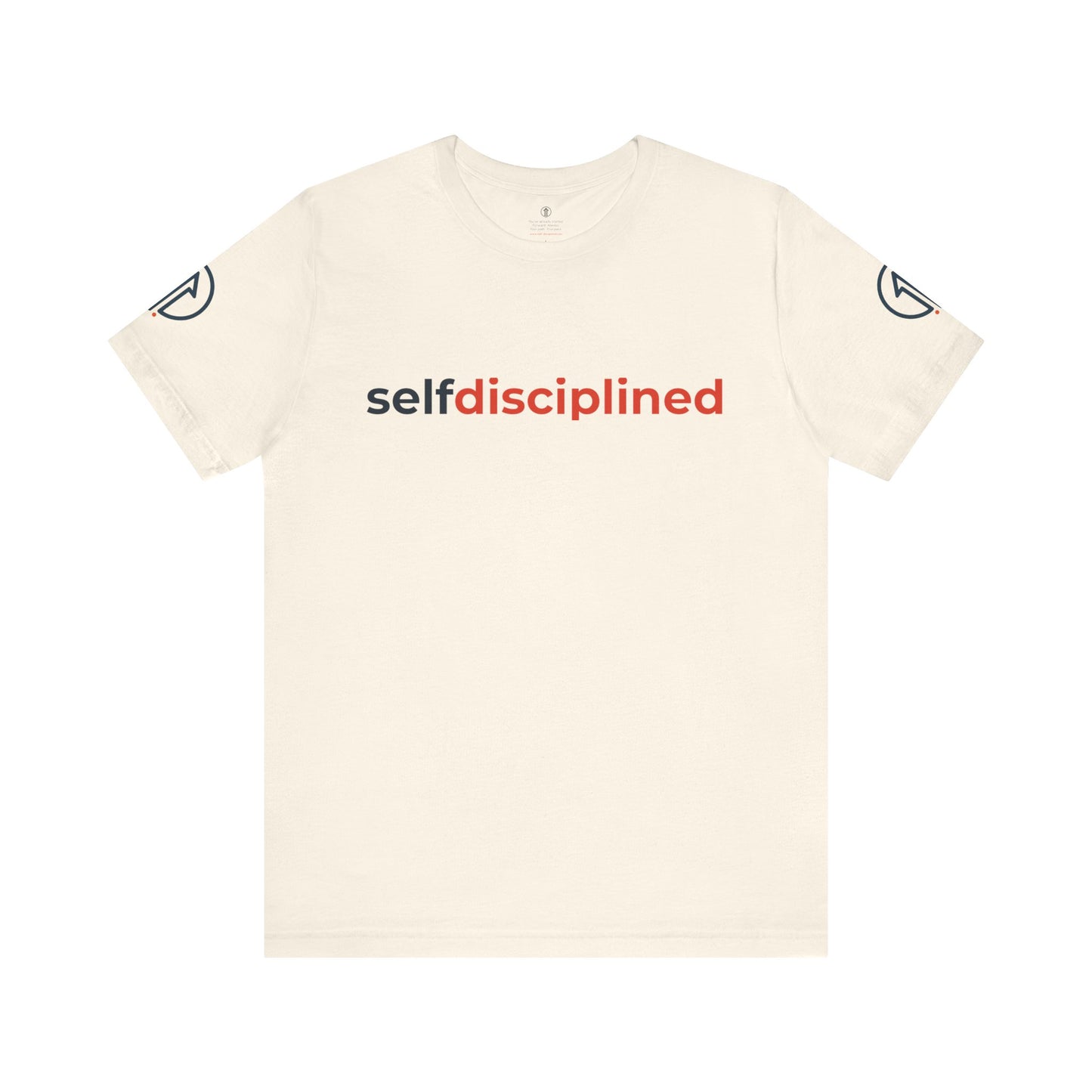 Official Self Disciplined Logo Tee – Wear the Mindset | Unisex Fit