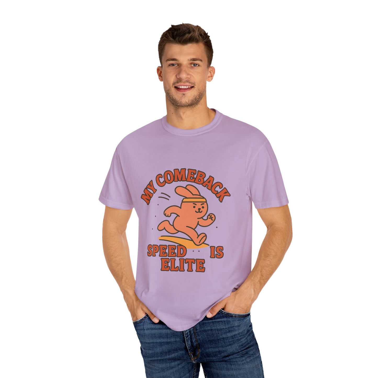Retro Motivational T-Shirt - 'My Comeback Speed is Elite'