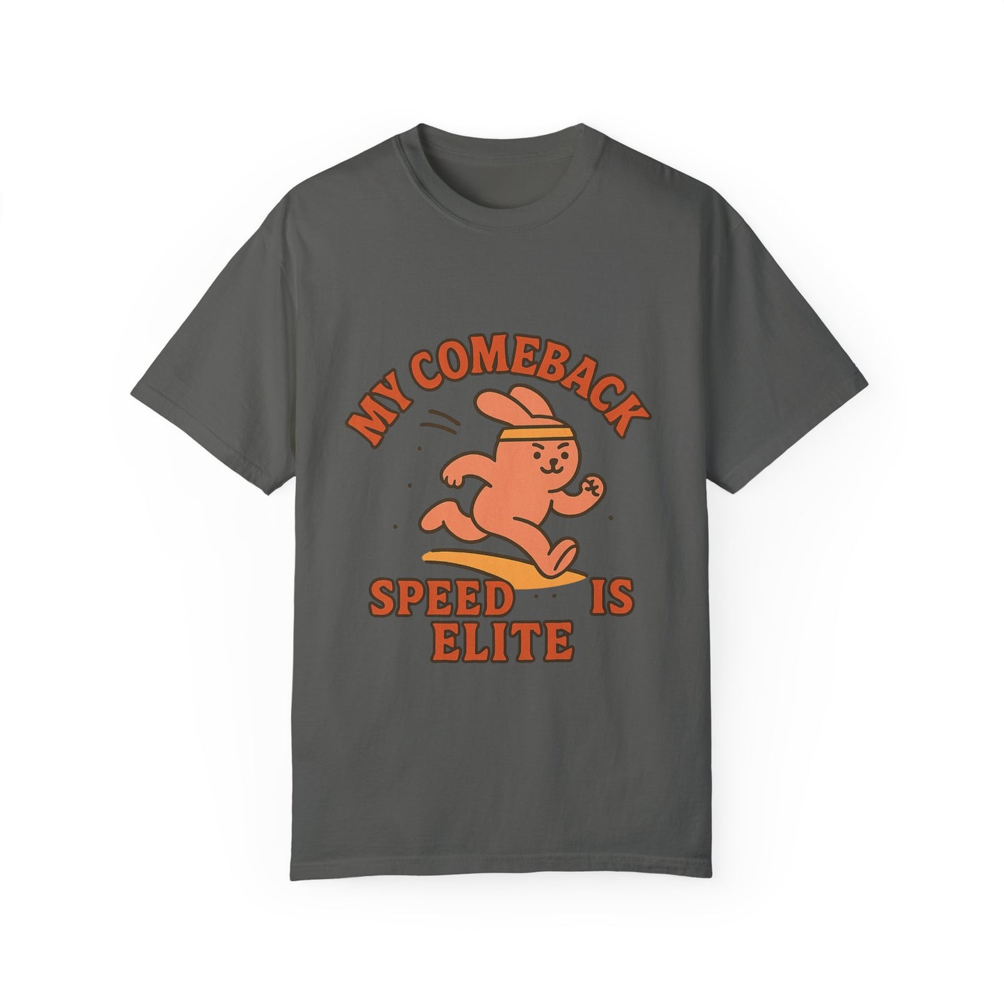 Retro Motivational T-Shirt - 'My Comeback Speed is Elite'