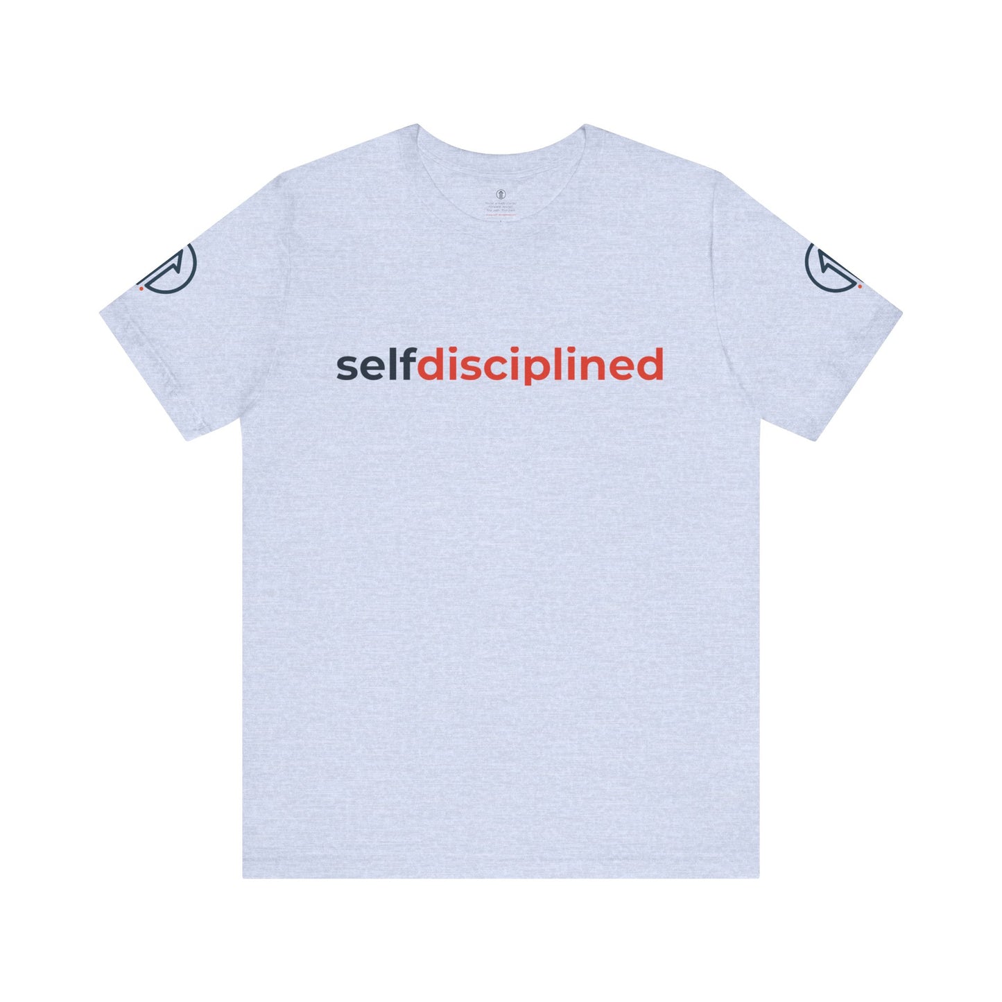 Official Self Disciplined Logo Tee – Wear the Mindset | Unisex Fit