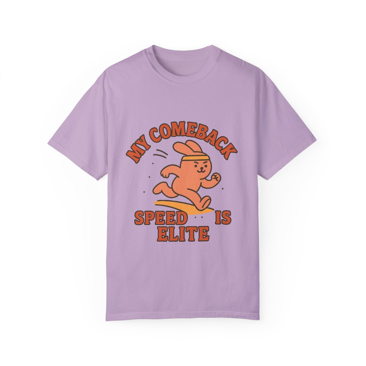 Retro Motivational T-Shirt - 'My Comeback Speed is Elite'