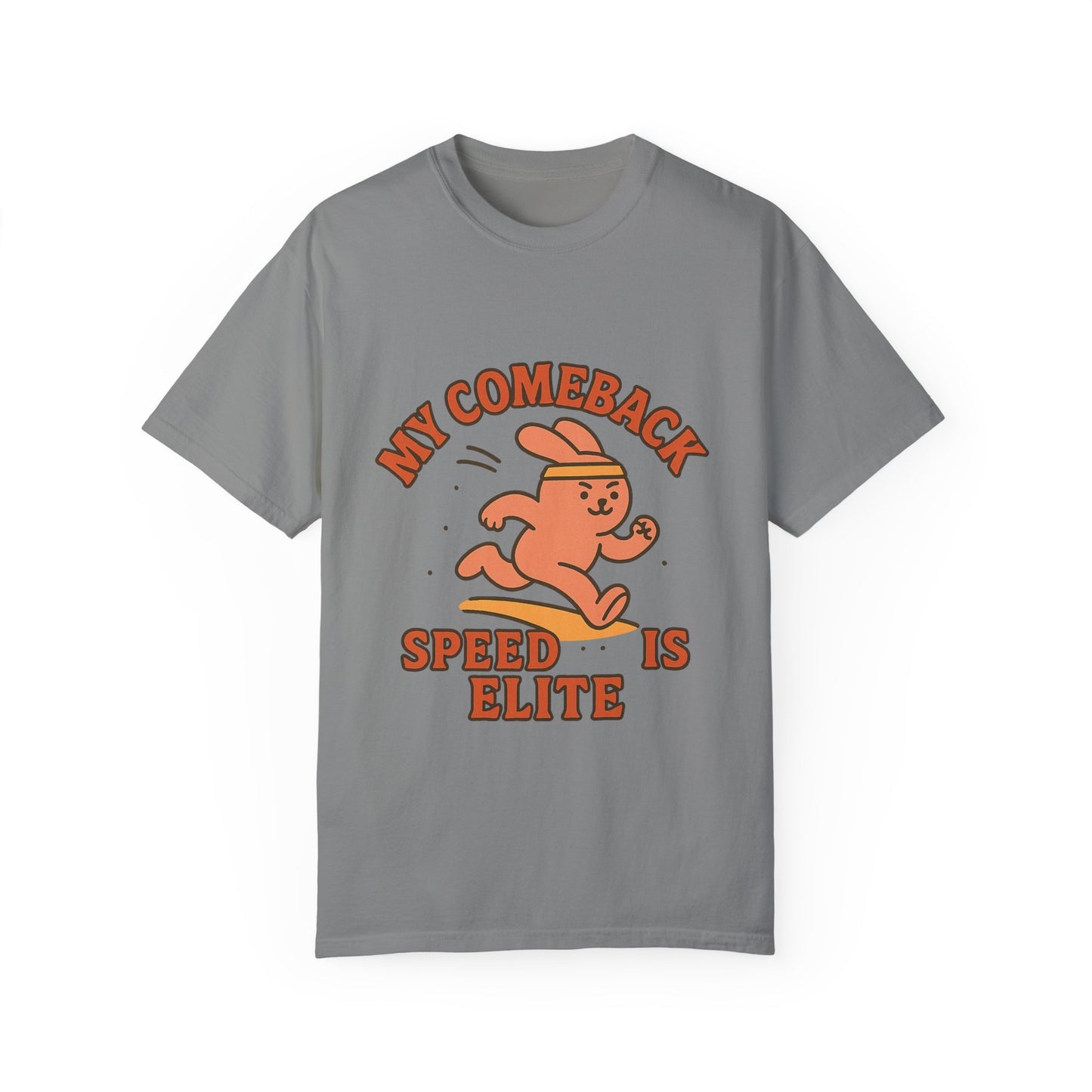 Retro Motivational T-Shirt - 'My Comeback Speed is Elite'