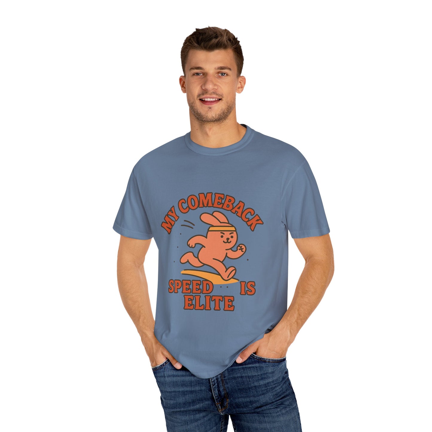 Retro Motivational T-Shirt - 'My Comeback Speed is Elite'