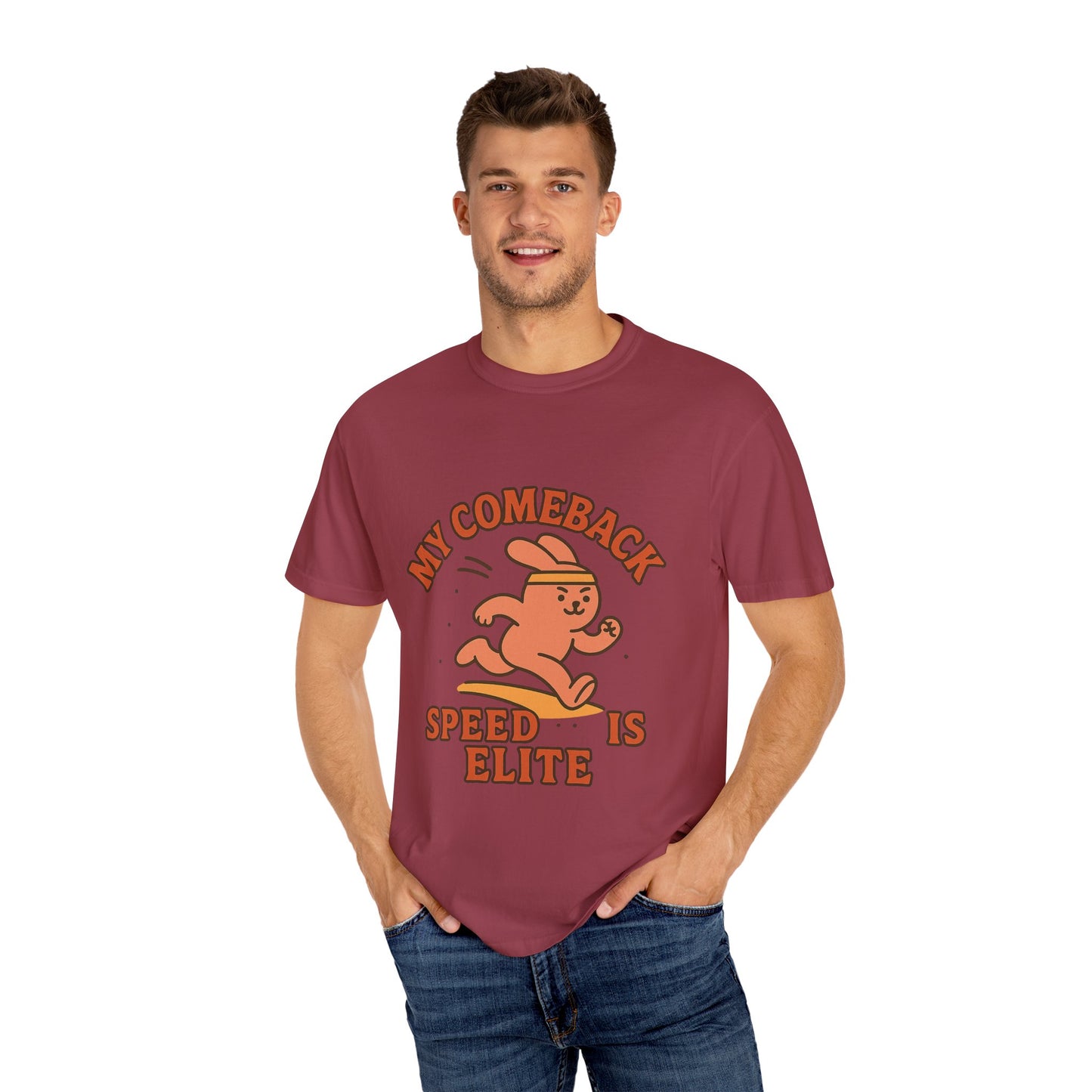 Retro Motivational T-Shirt - 'My Comeback Speed is Elite'