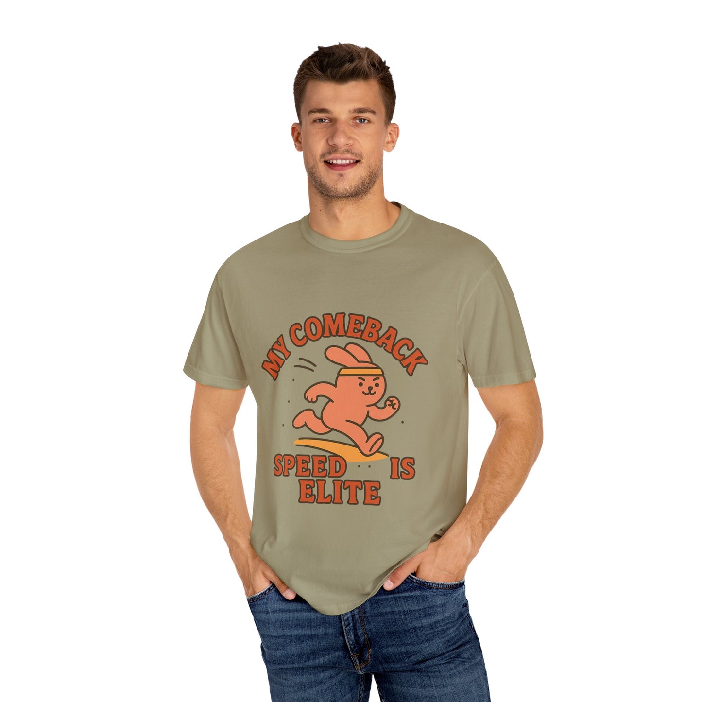 Retro Motivational T-Shirt - 'My Comeback Speed is Elite'