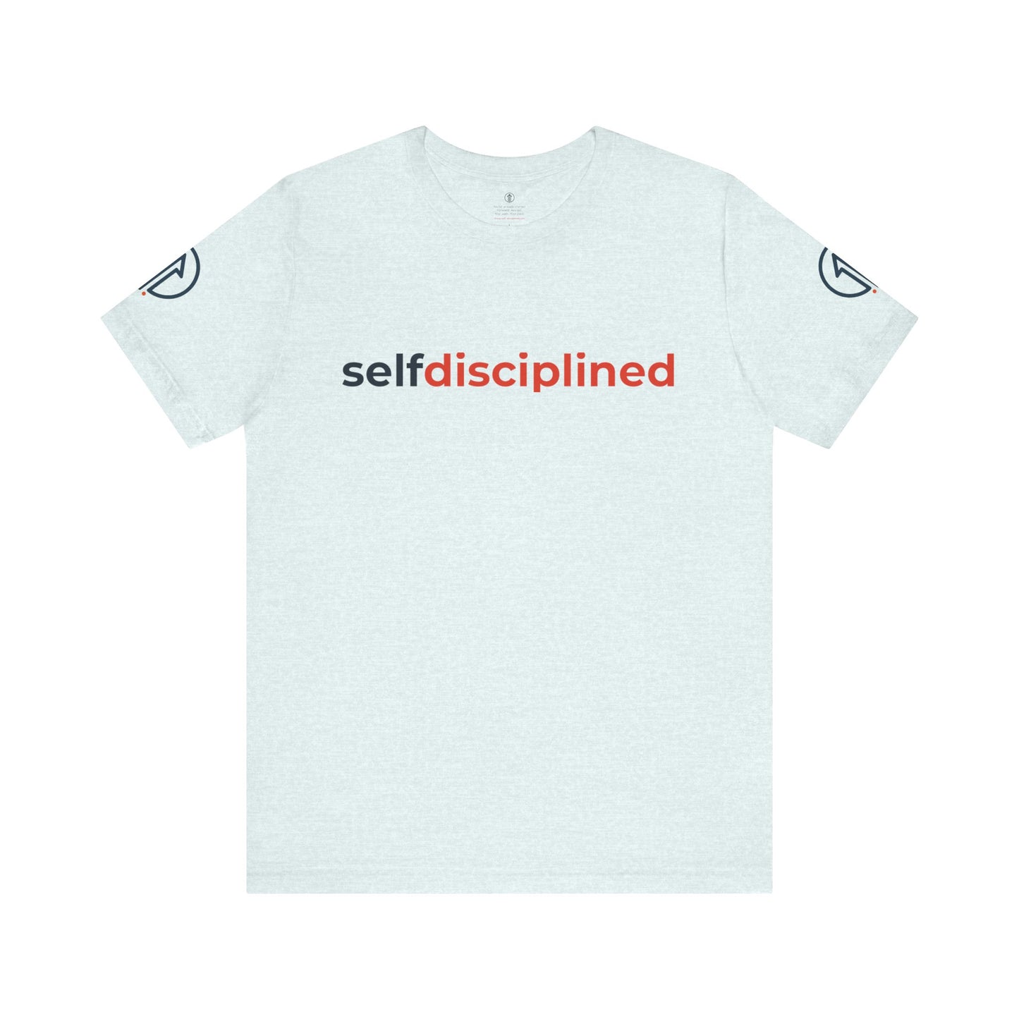 Official Self Disciplined Logo Tee – Wear the Mindset | Unisex Fit