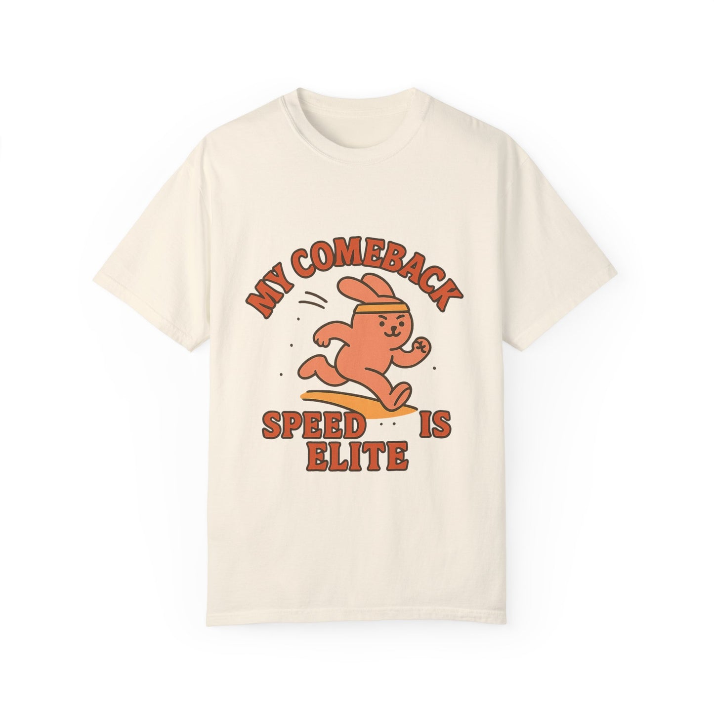Retro Motivational T-Shirt - 'My Comeback Speed is Elite'