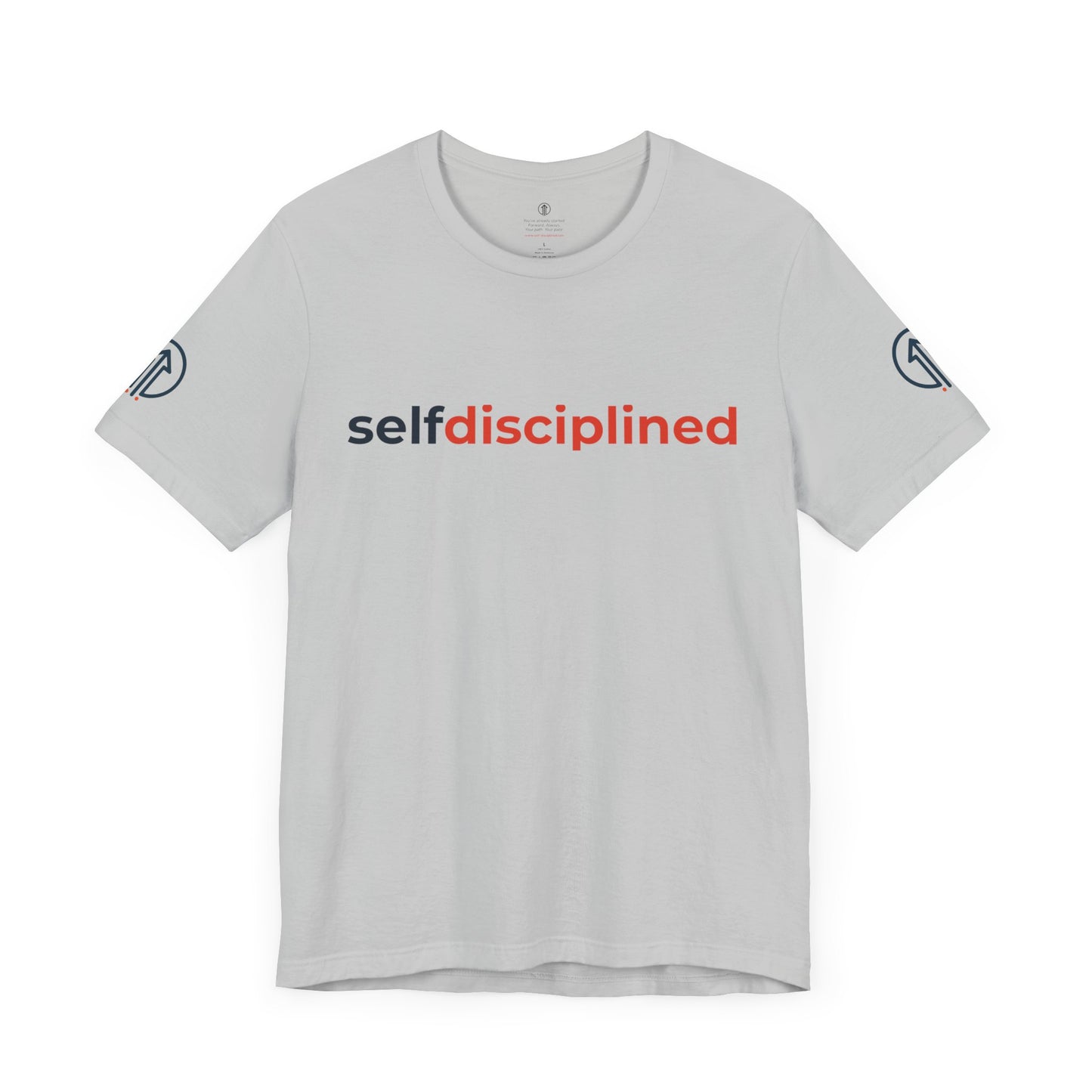 Official Self Disciplined Logo Tee – Wear the Mindset | Unisex Fit