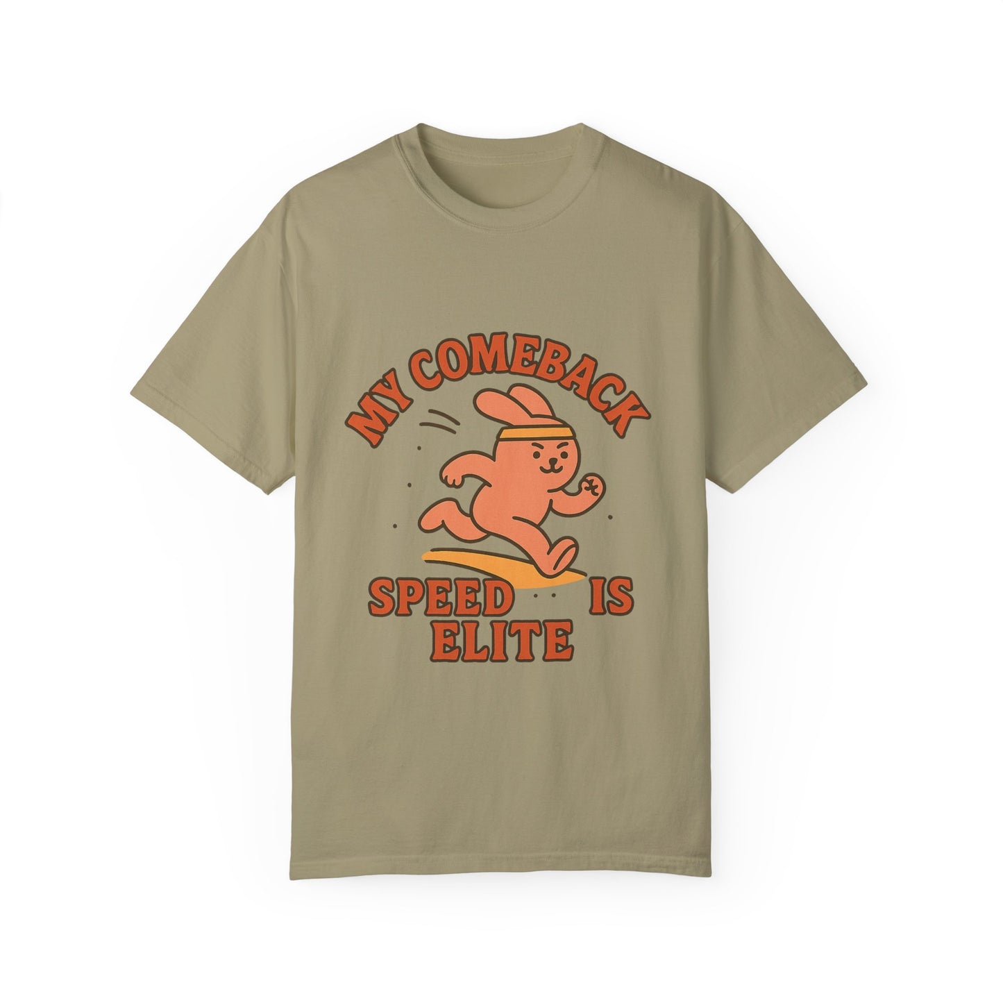 Retro Motivational T-Shirt - 'My Comeback Speed is Elite'