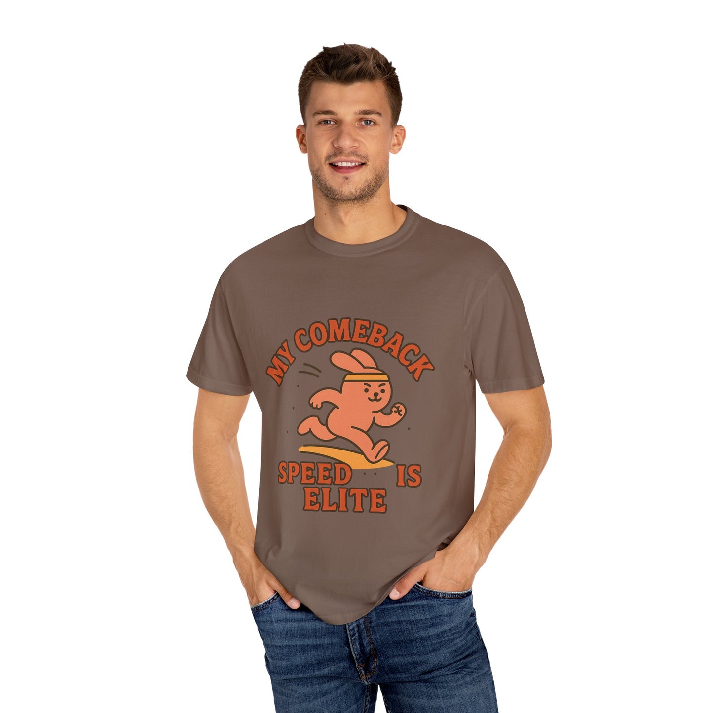 Retro Motivational T-Shirt - 'My Comeback Speed is Elite'