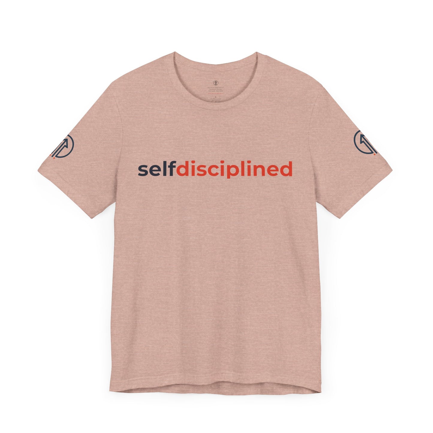 Official Self Disciplined Logo Tee – Wear the Mindset | Unisex Fit