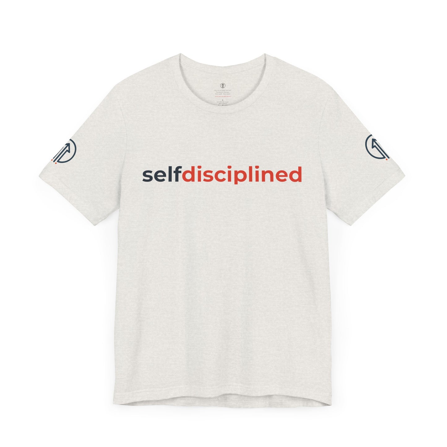 Official Self Disciplined Logo Tee – Wear the Mindset | Unisex Fit