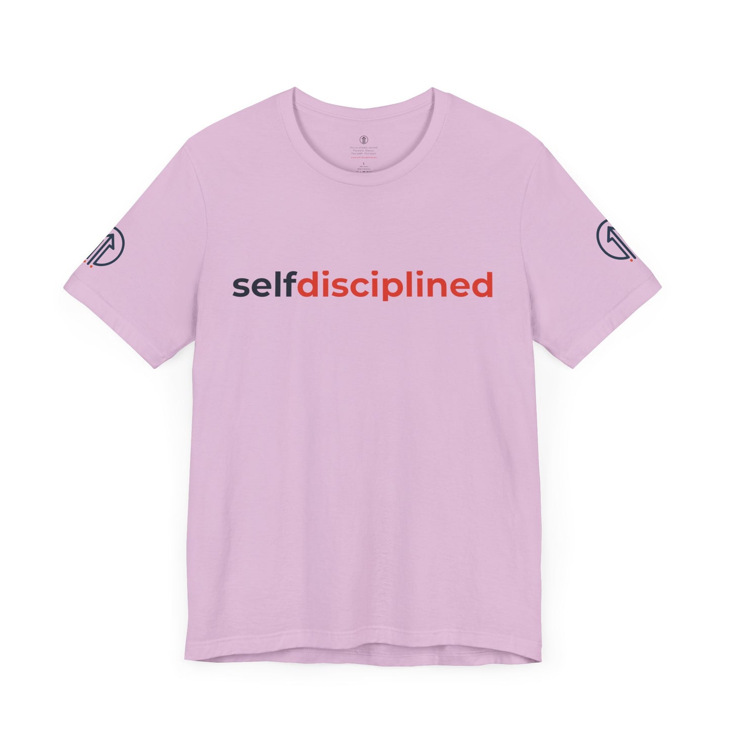Official Self Disciplined Logo Tee – Wear the Mindset | Unisex Fit