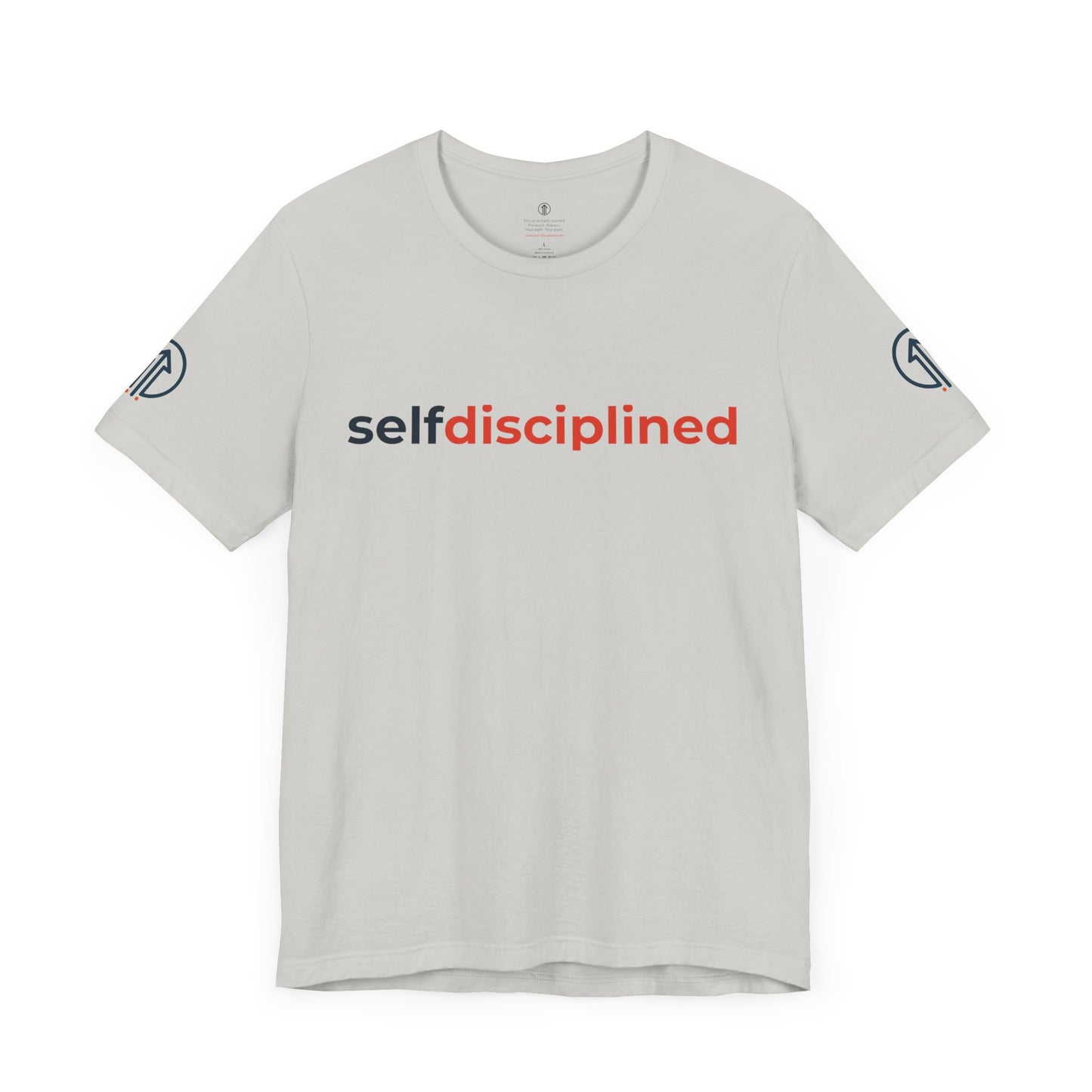 Official Self Disciplined Logo Tee – Wear the Mindset | Unisex Fit