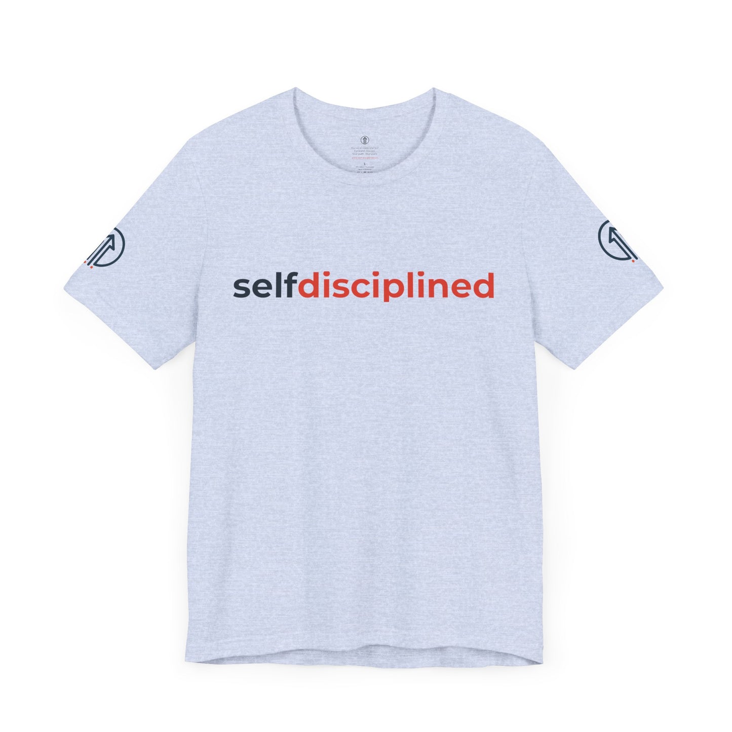 Official Self Disciplined Logo Tee – Wear the Mindset | Unisex Fit