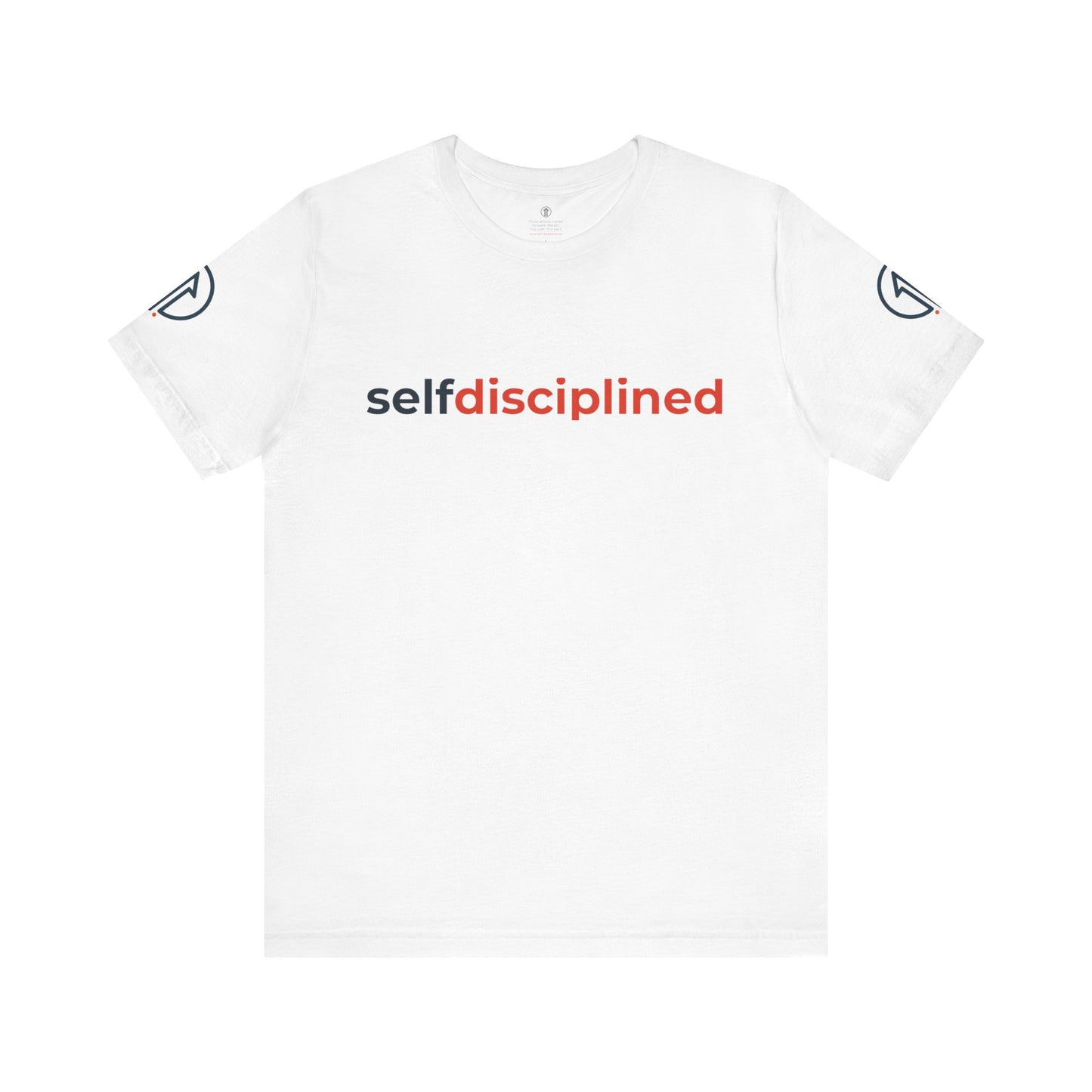 Official Self Disciplined Logo Tee – Wear the Mindset | Unisex Fit