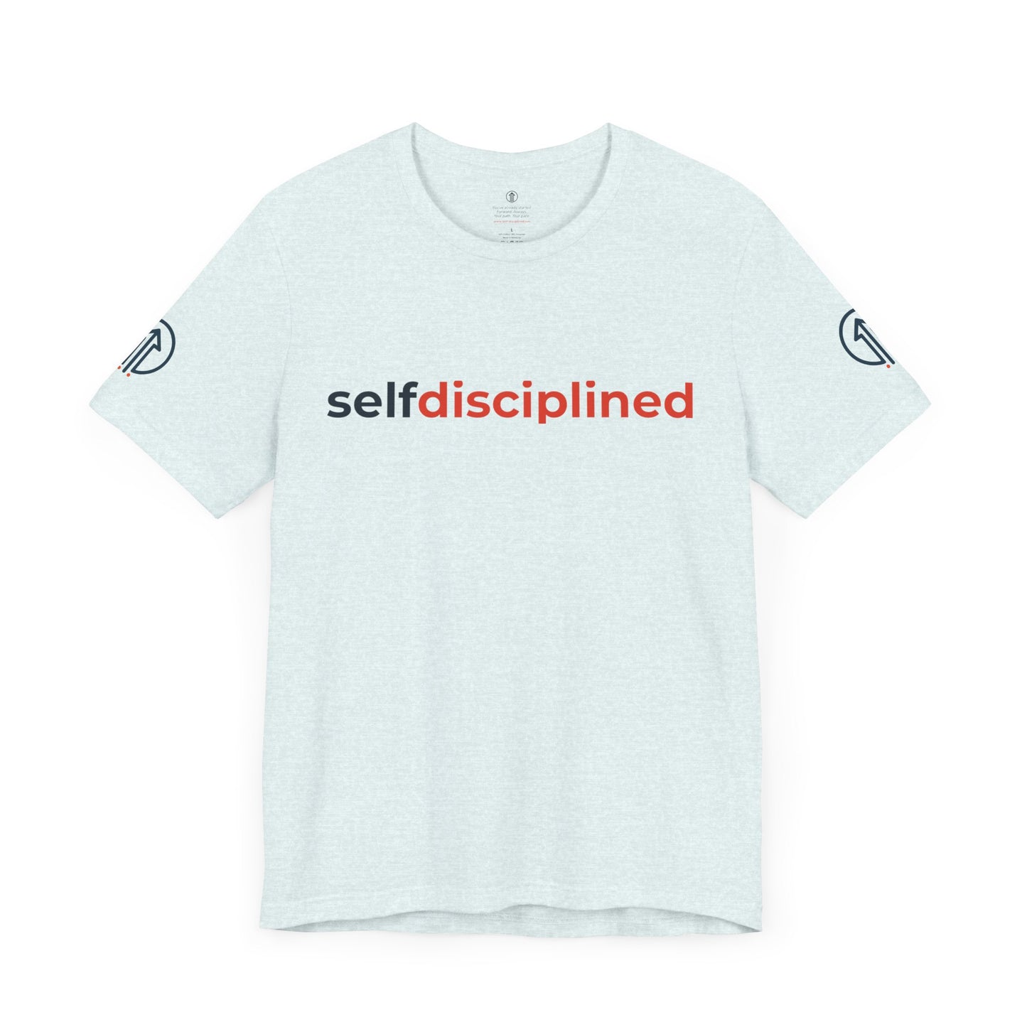 Official Self Disciplined Logo Tee – Wear the Mindset | Unisex Fit