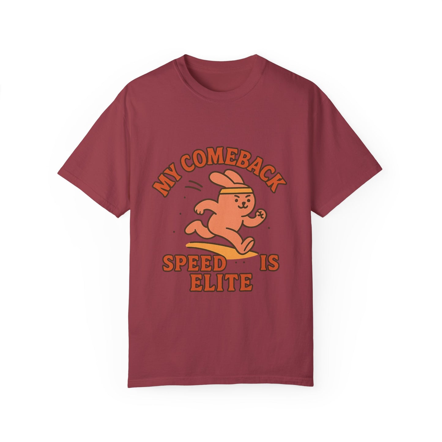Retro Motivational T-Shirt - 'My Comeback Speed is Elite'