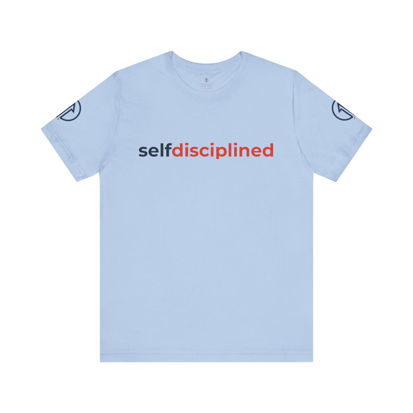 Official Self Disciplined Logo Tee – Wear the Mindset | Unisex Fit
