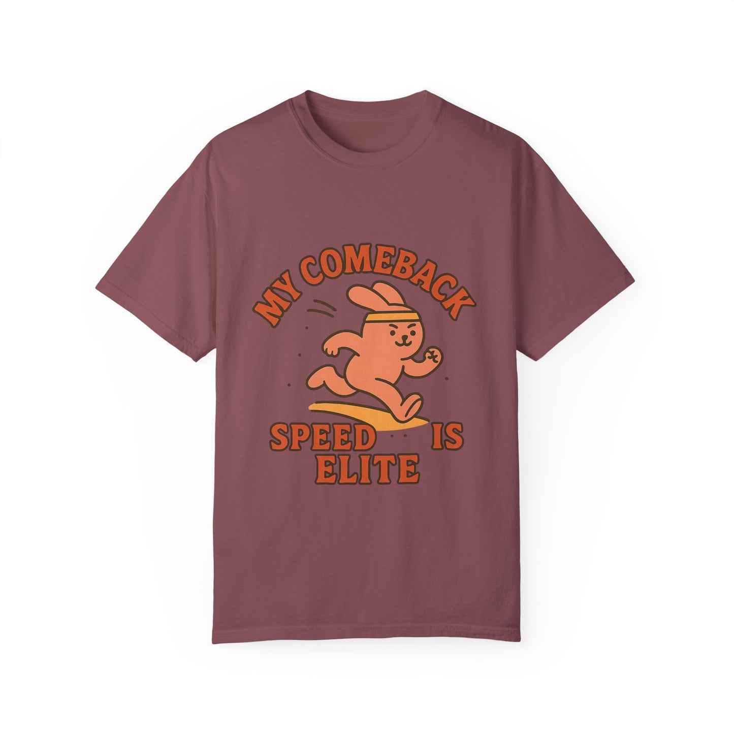 Retro Motivational T-Shirt - 'My Comeback Speed is Elite'