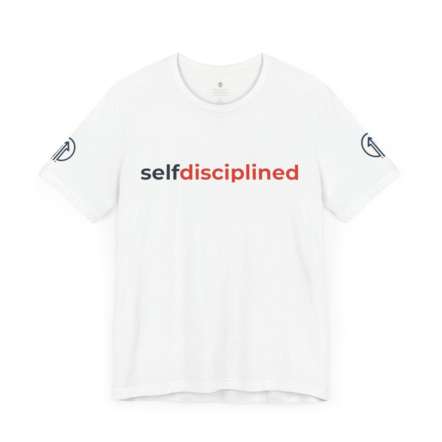 Official Self Disciplined Logo Tee – Wear the Mindset | Unisex Fit