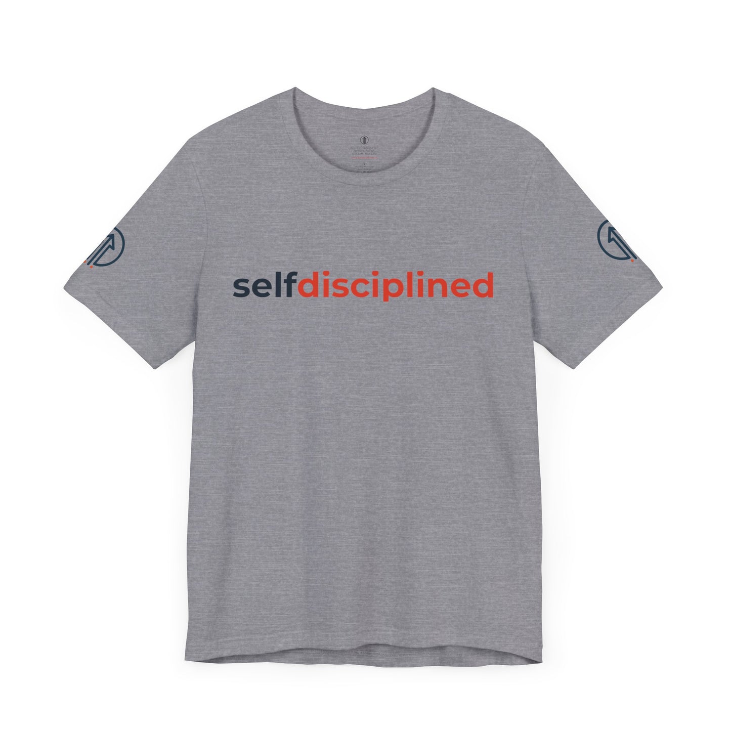Official Self Disciplined Logo Tee – Wear the Mindset | Unisex Fit