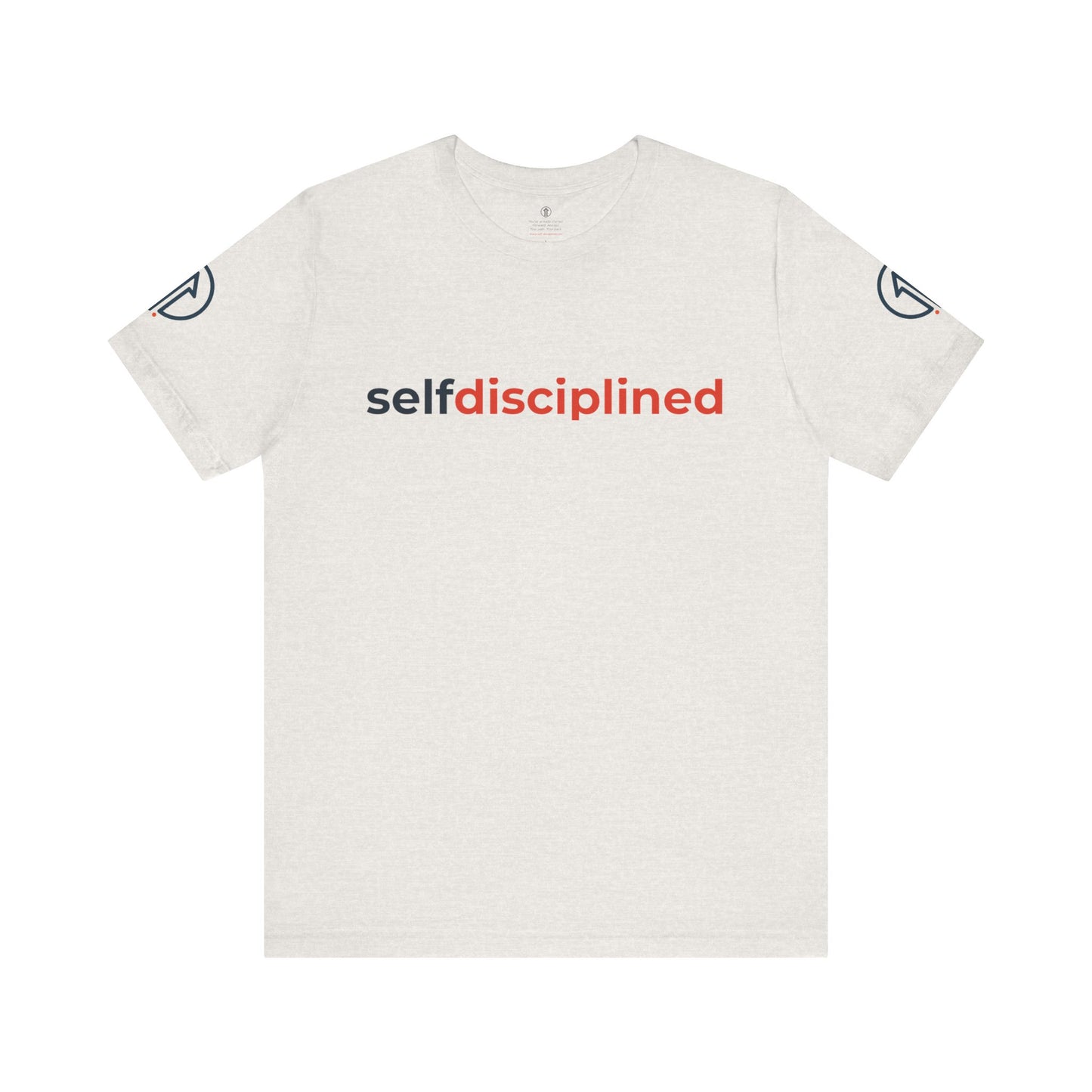 Official Self Disciplined Logo Tee – Wear the Mindset | Unisex Fit