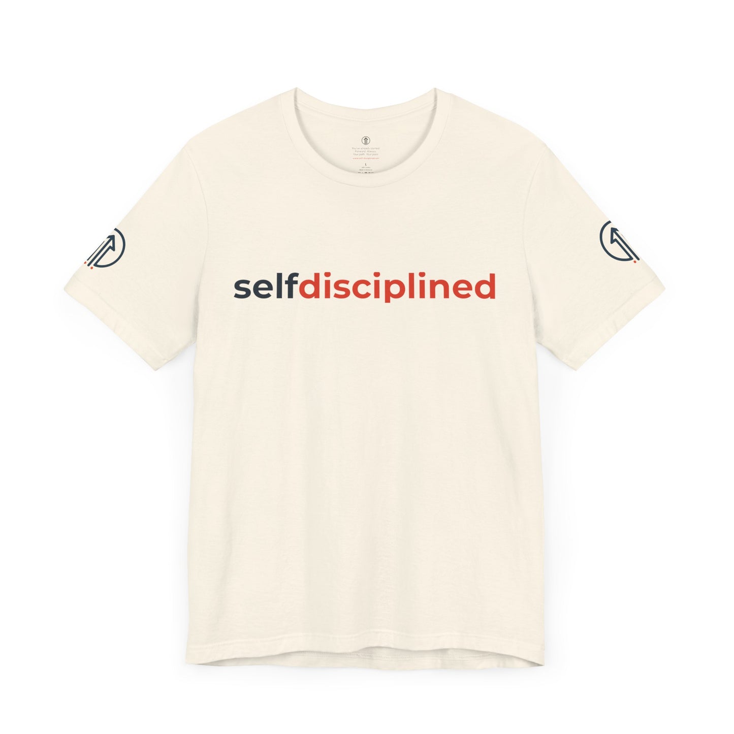 Official Self Disciplined Logo Tee – Wear the Mindset | Unisex Fit