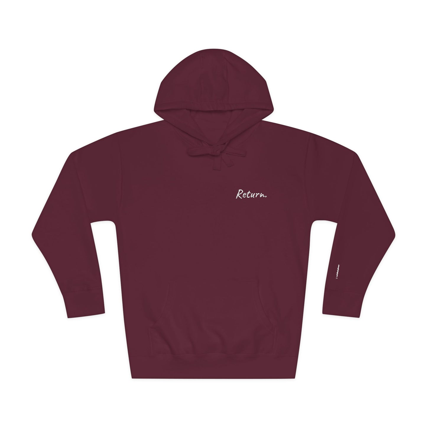 Return. — Embroidered Hoodie