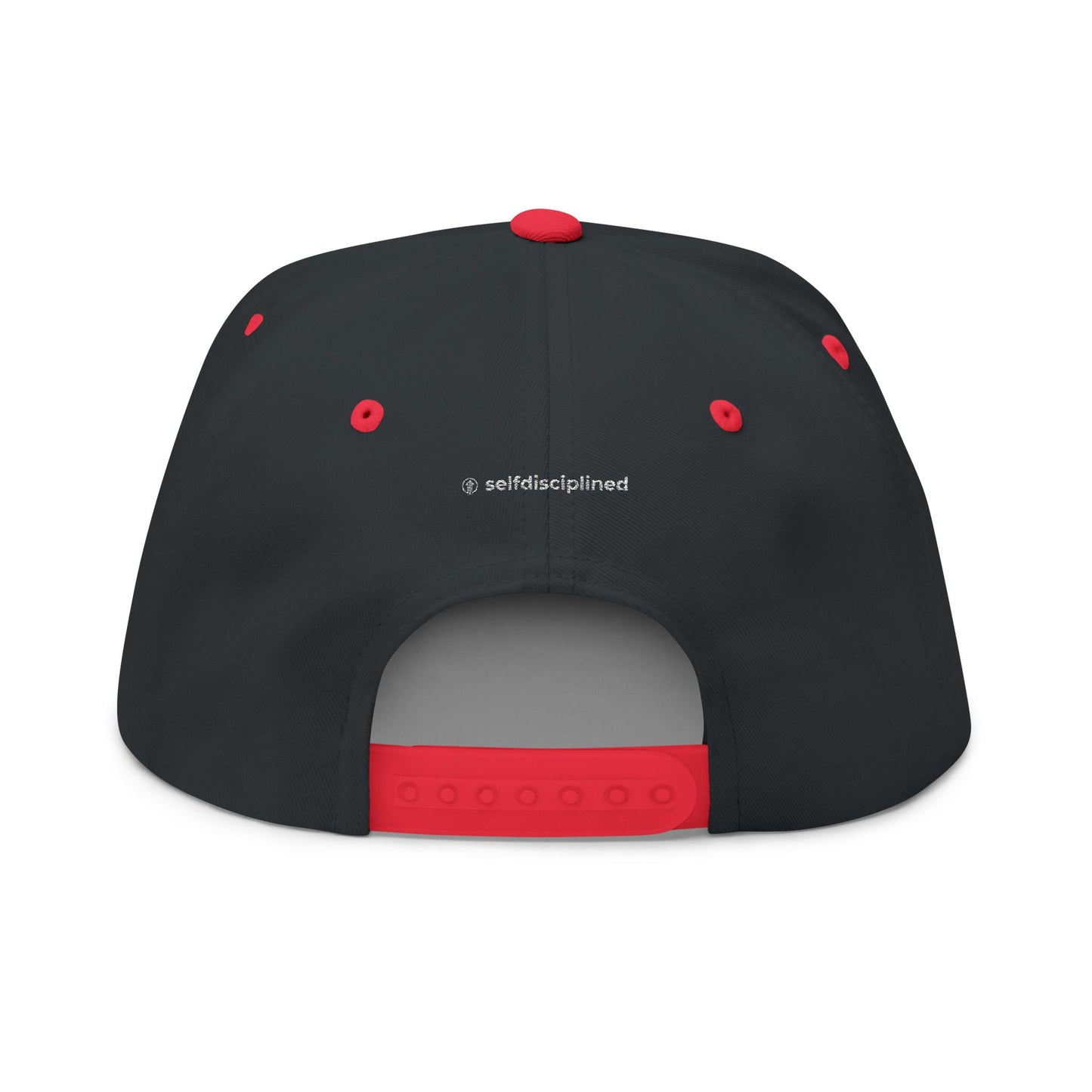 Return. — Embroidered Flat Bill Snapback