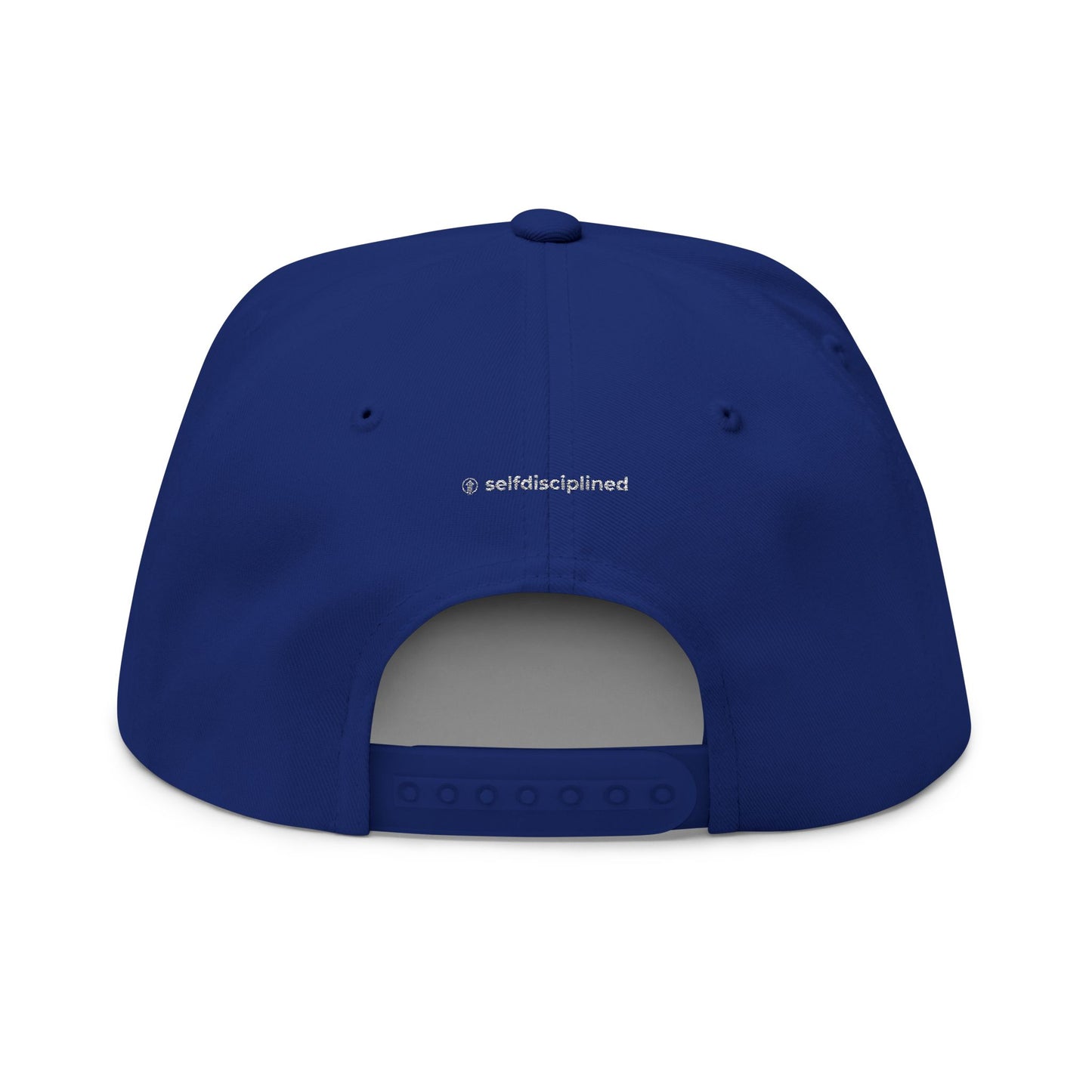 Return. — Embroidered Flat Bill Snapback