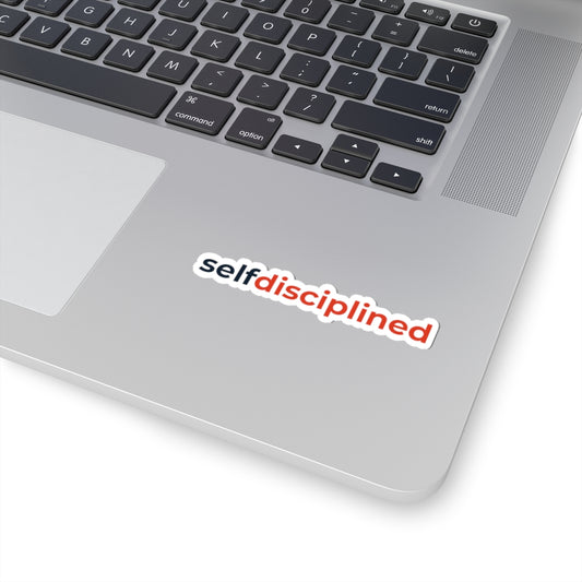 Stickers - Self-Disciplined Logotype Kiss-Cut Stickers