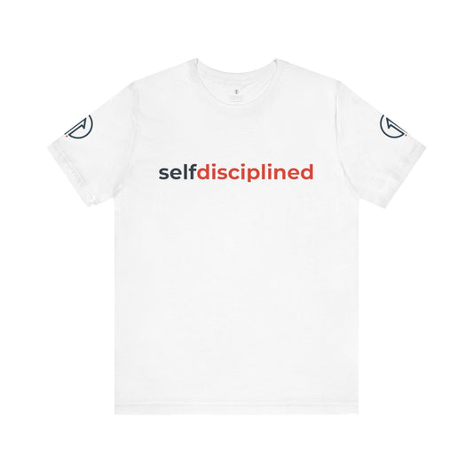 Official Self Disciplined Logo Tee – Wear the Mindset | Unisex Fit