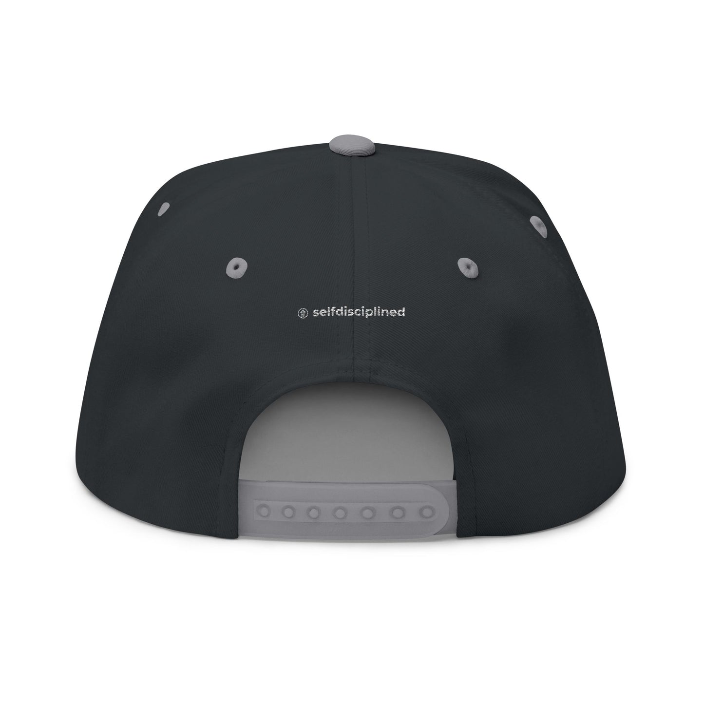Return. — Embroidered Flat Bill Snapback